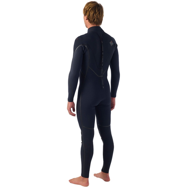 2026 O'Neill Männer Hyperfreak Fire 5/4+mm Rückenreißverschluss Neoprenanzug 5676 - Black